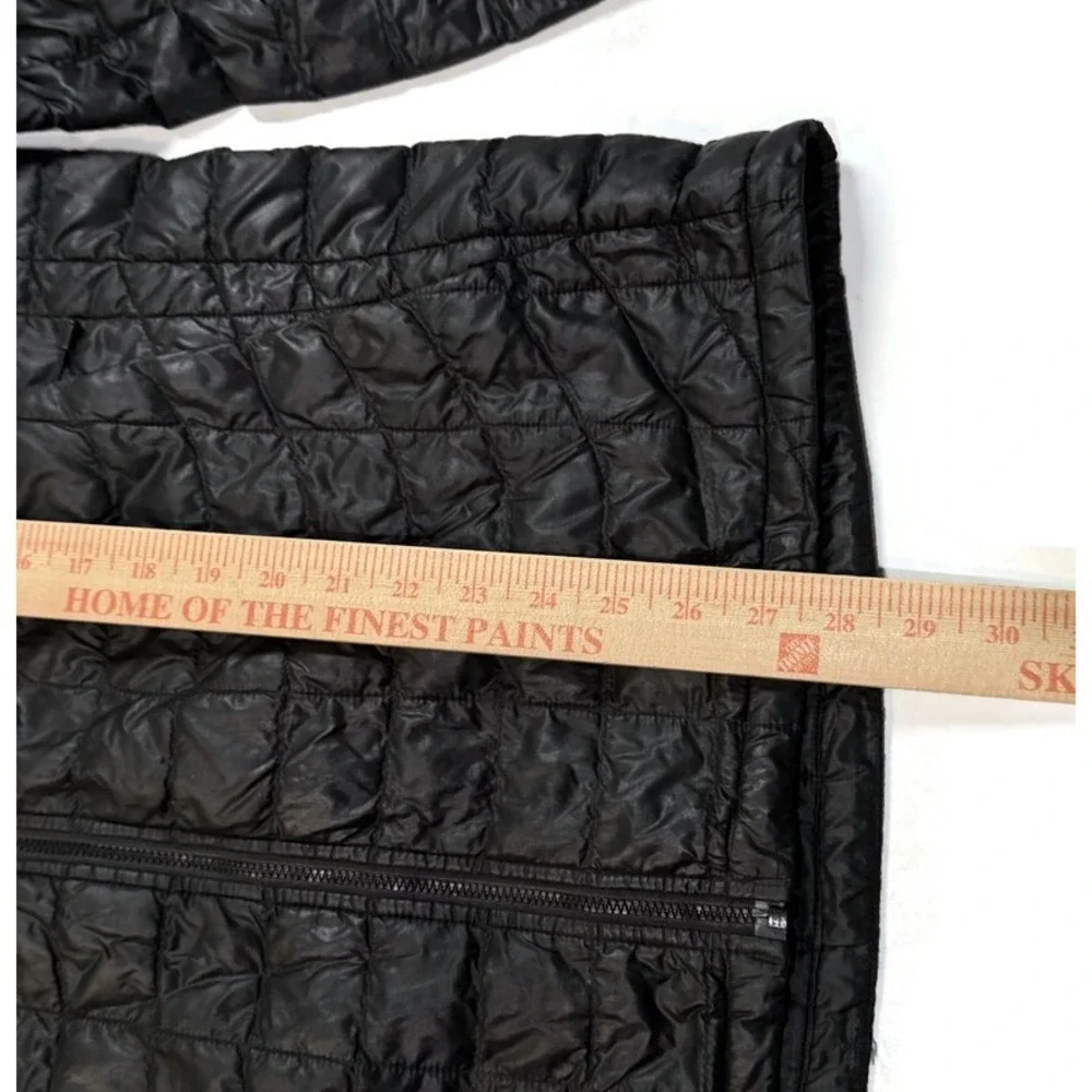 The North Face Thermoball Hooded Jacket Black Quilted Puffer Mens Medium‎ C761
